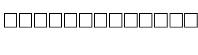 TOUCHDOWN Regular font preview