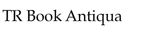 tr-book-antiqua font preview