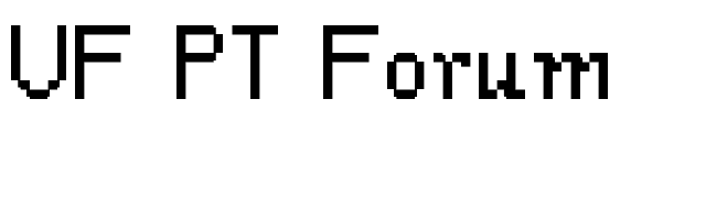 UF PT Forum font preview