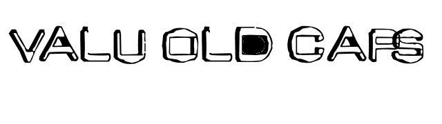 Valu Old Caps font preview