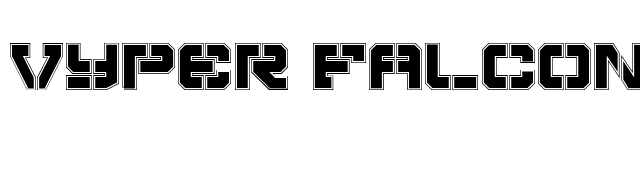 vyper-falcon-pro font preview