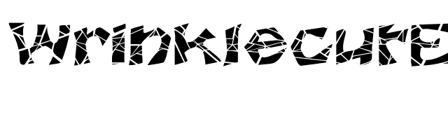 WrinklecutExtended font preview