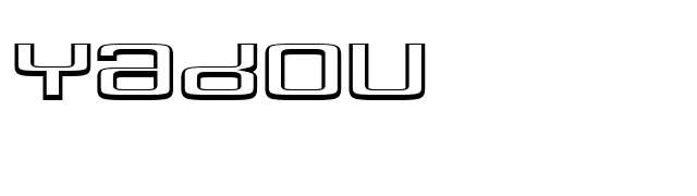yadou font preview
