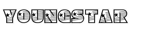 YoungStar font preview
